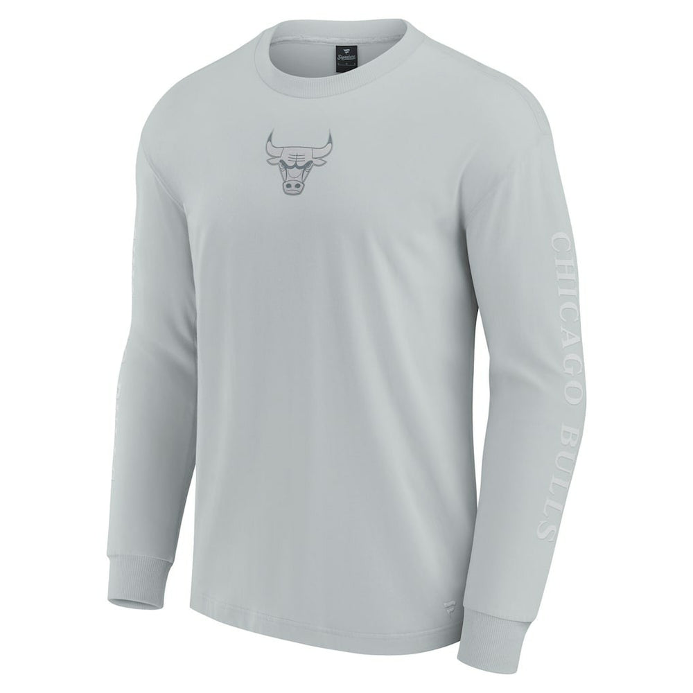 Fanatics Chicago Bulls Elements Strive Long Sleeve T-Shirt  Gray