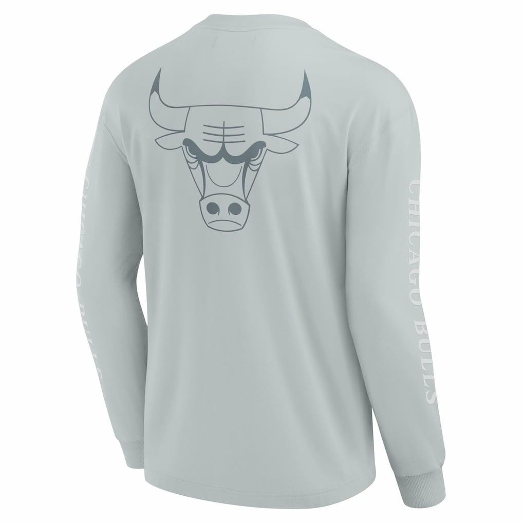Fanatics Chicago Bulls Elements Strive Long Sleeve T-Shirt  Gray
