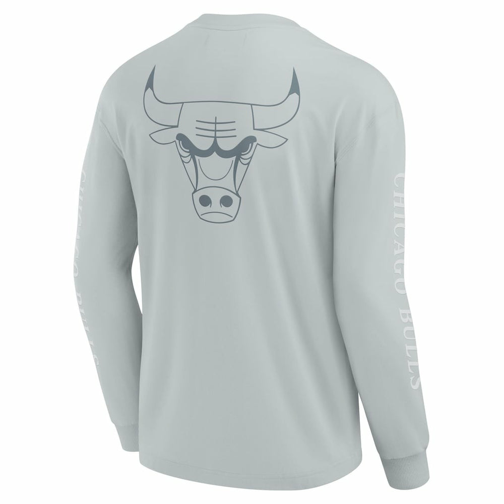 Fanatics Chicago Bulls Elements Strive Long Sleeve T-Shirt  Gray