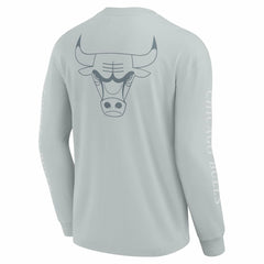 Fanatics Chicago Bulls Elements Strive Long Sleeve T-Shirt  Gray