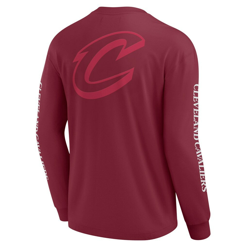 Fanatics Cleveland Cavaliers Elements Strive Long Sleeve T-Shirt  Wine
