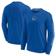 Fanatics Golden State Warriors Elements Strive Long Sleeve T-Shirt  Royal