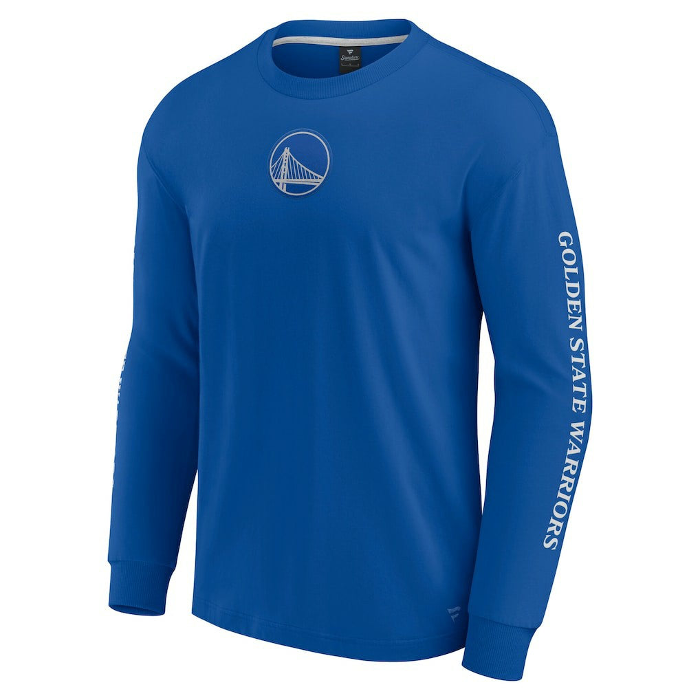 Fanatics Golden State Warriors Elements Strive Long Sleeve T-Shirt  Royal