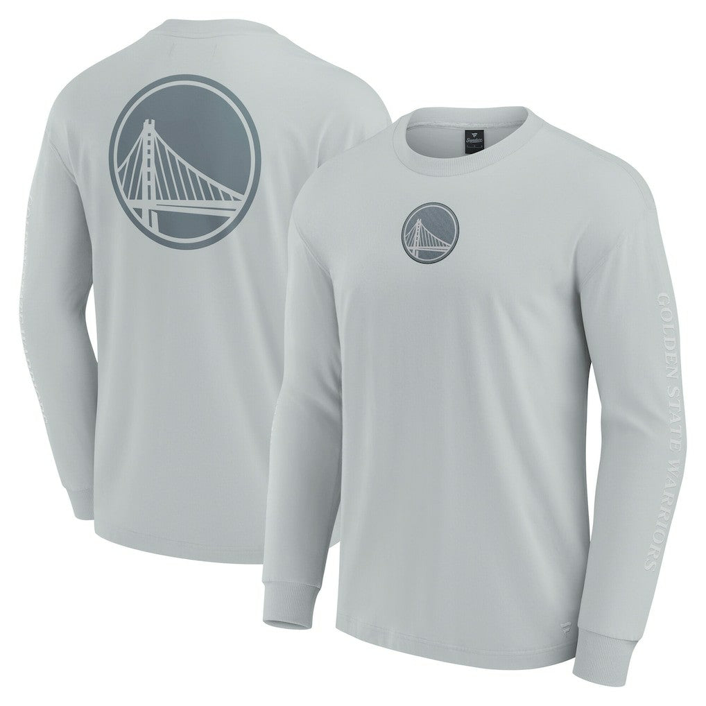 Fanatics Golden State Warriors Elements Strive Long Sleeve T-Shirt  Gray