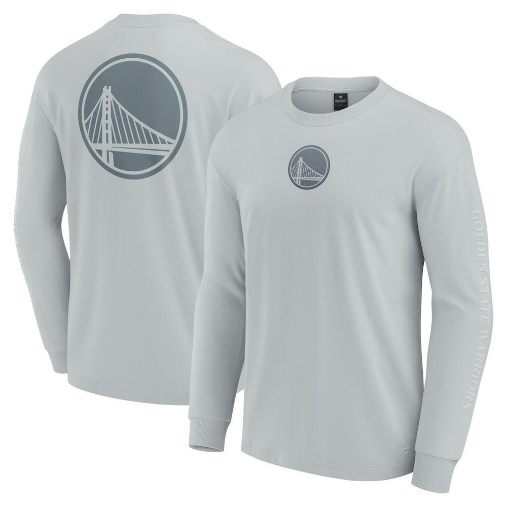 Fanatics Golden State Warriors Elements Strive Long Sleeve T-Shirt  Gray