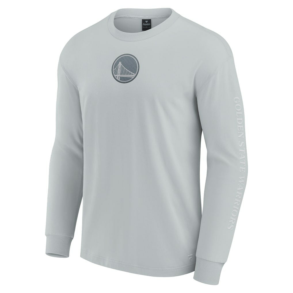 Fanatics Golden State Warriors Elements Strive Long Sleeve T-Shirt  Gray