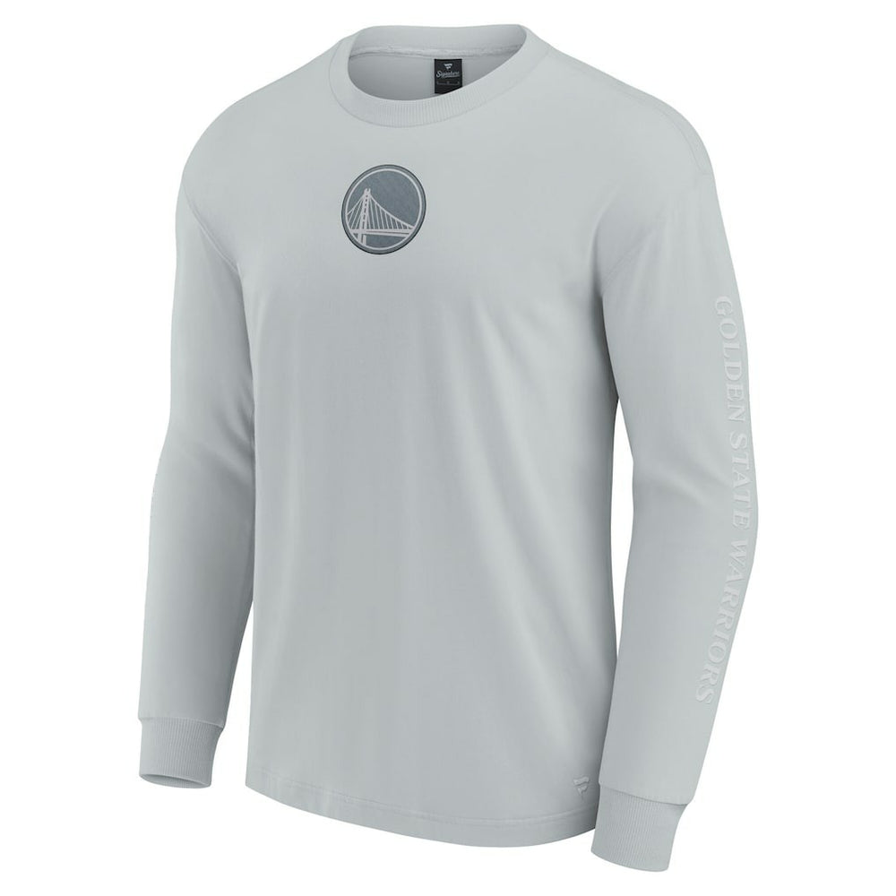 Fanatics Golden State Warriors Elements Strive Long Sleeve T-Shirt  Gray