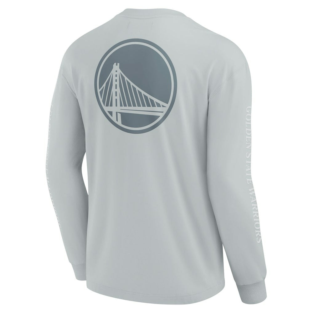 Fanatics Golden State Warriors Elements Strive Long Sleeve T-Shirt  Gray