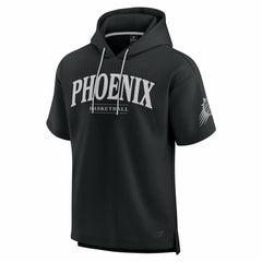 Fanatics Phoenix Suns Elements Ready Short Sleeve Pullover Hoodie Black