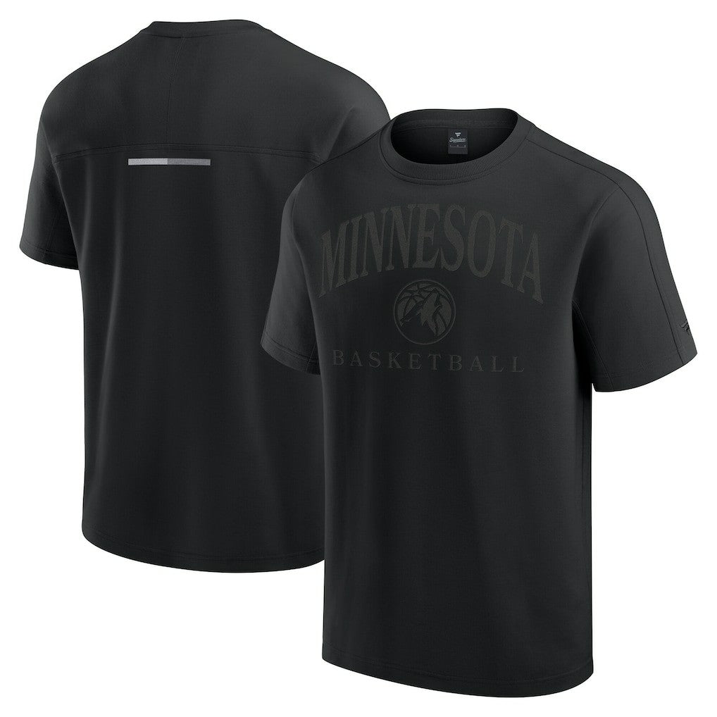 Fanatics Minnesota Timberwolves Flex Tri-Blend T-Shirt Black