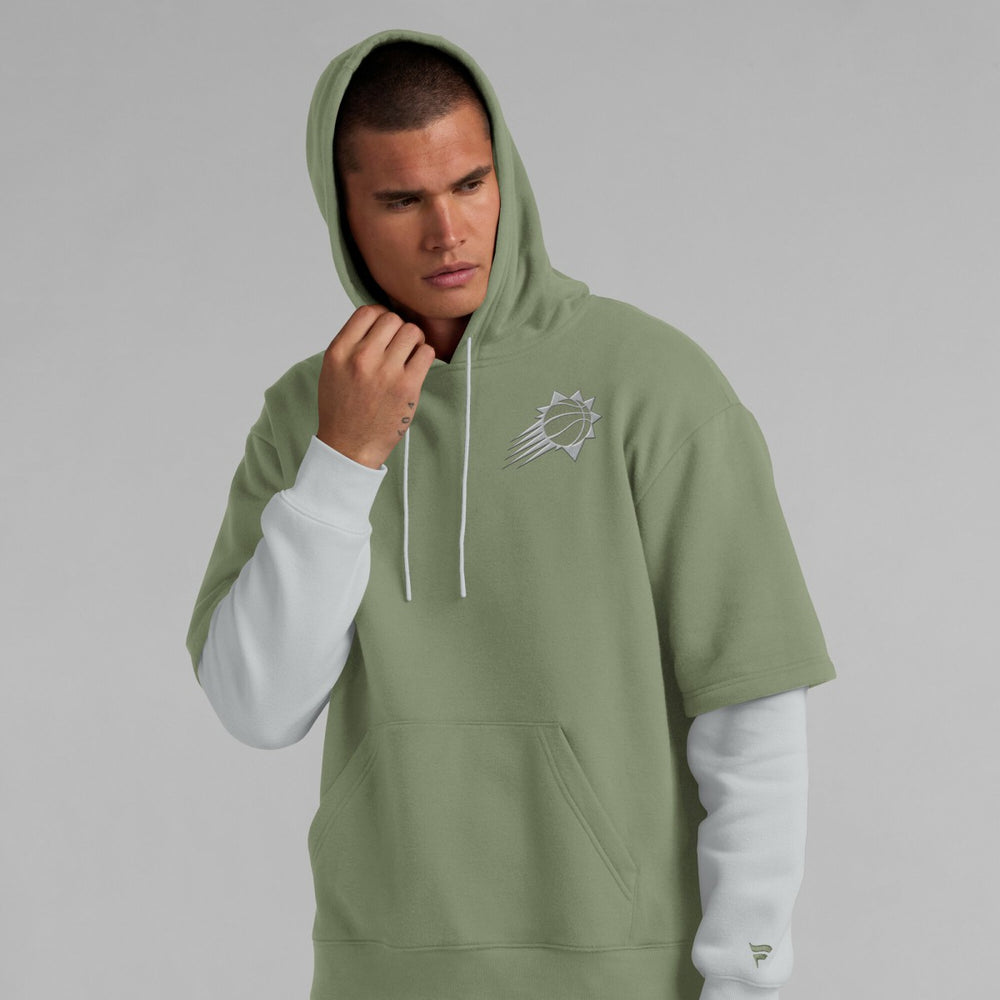 Fanatics Phoenix Suns Elements Sleek Pullover Hoodie Olive