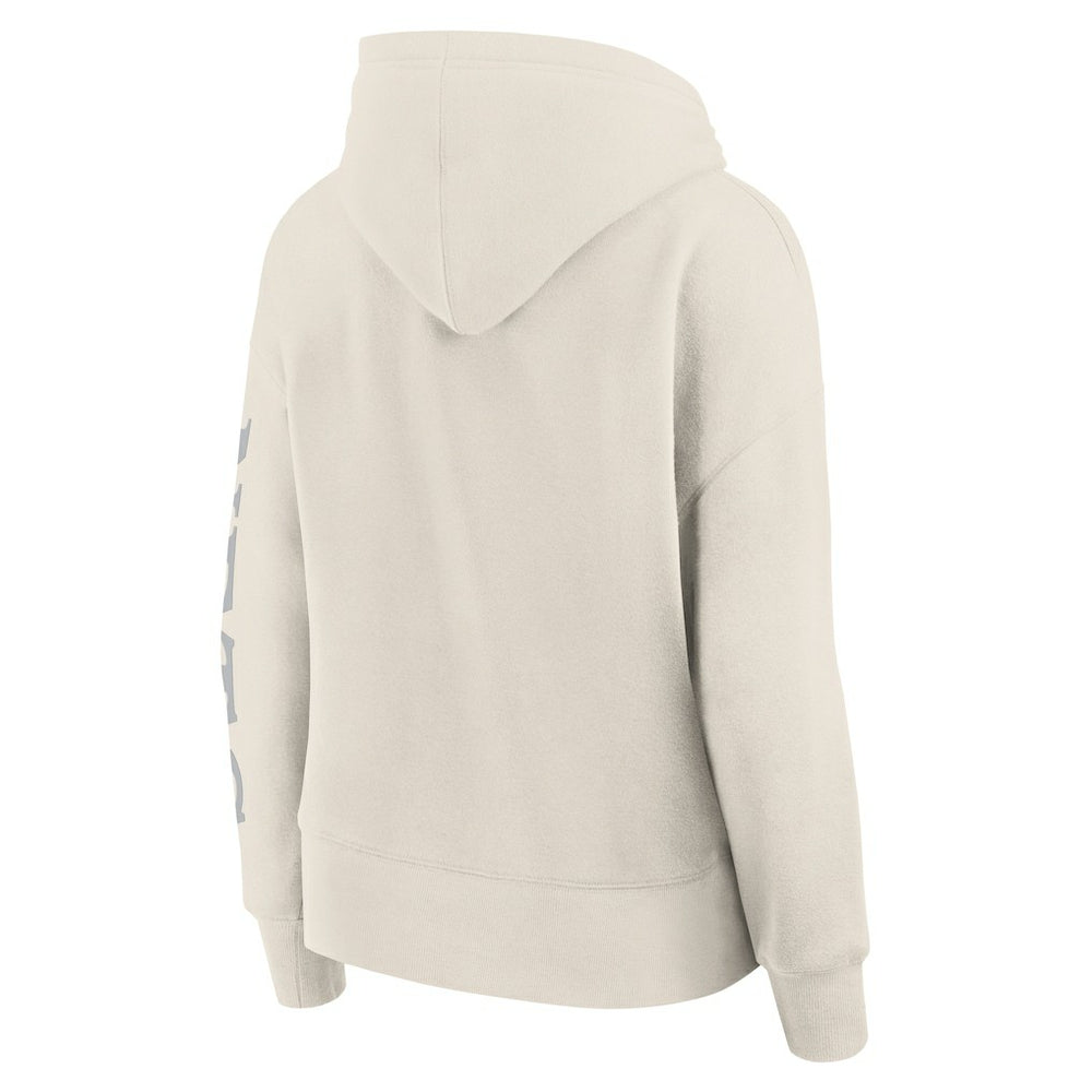 Fanatics Brooklyn Nets Women's Elements Next Pullover Hoodie Cream