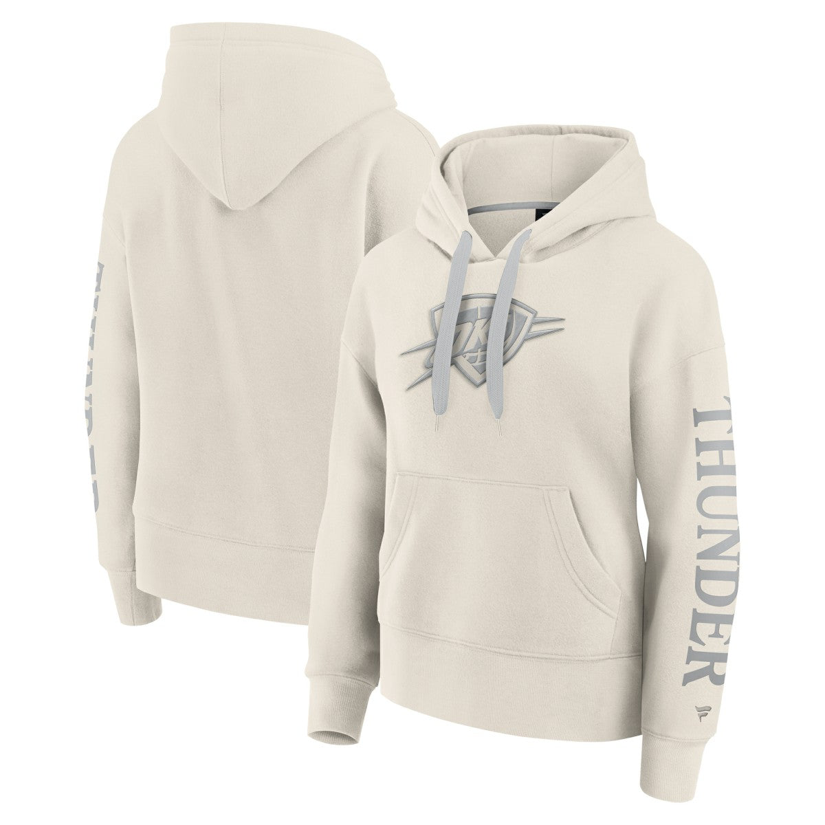Fanatics Oklahoma City Thunder Women's Elements Next Pullover Hoodie Cream