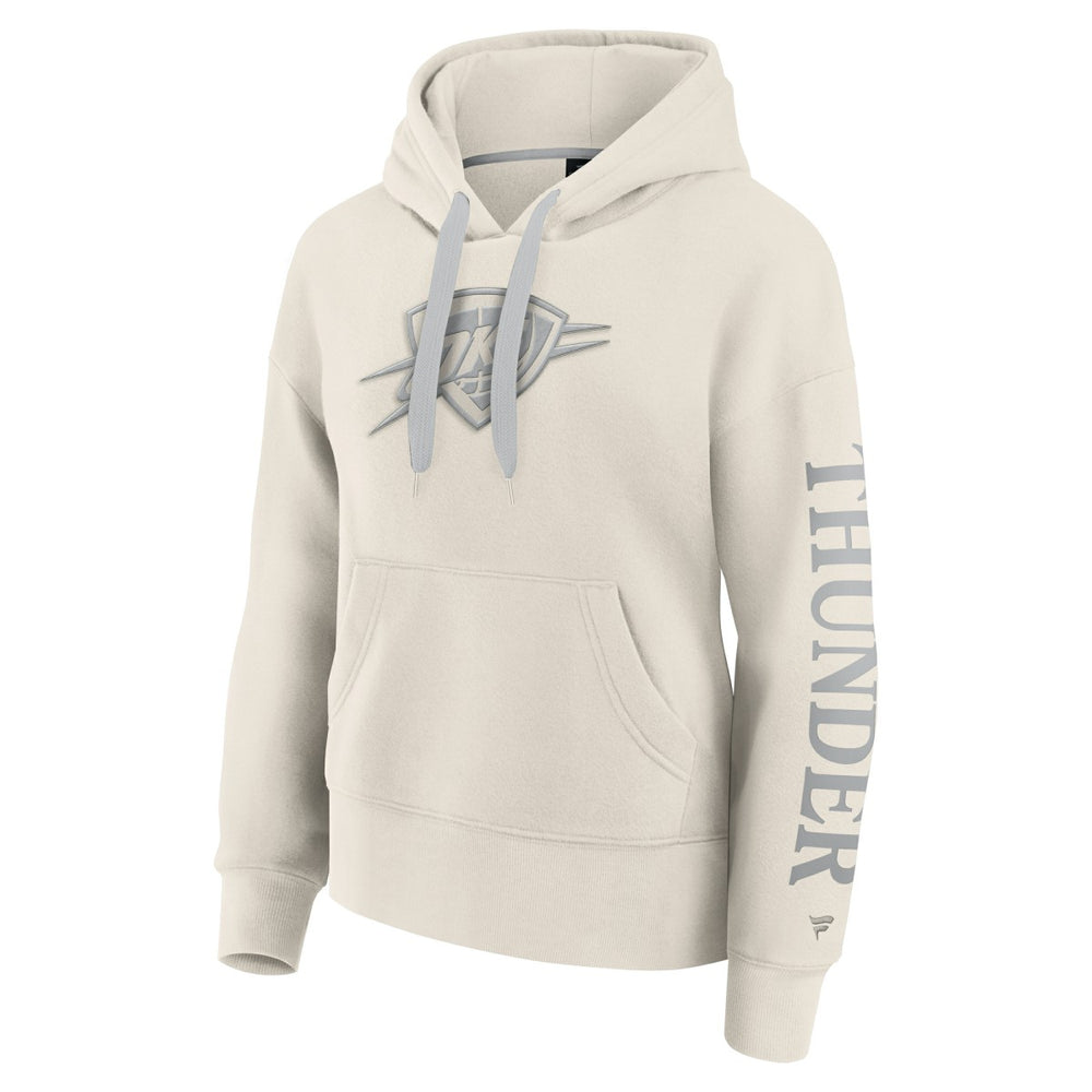 Fanatics Oklahoma City Thunder Women's Elements Next Pullover Hoodie Cream