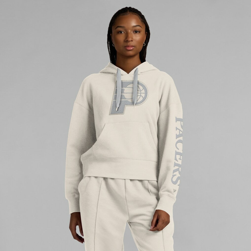 Fanatics Indiana Pacers Women's Elements Next Pullover Hoodie Cream