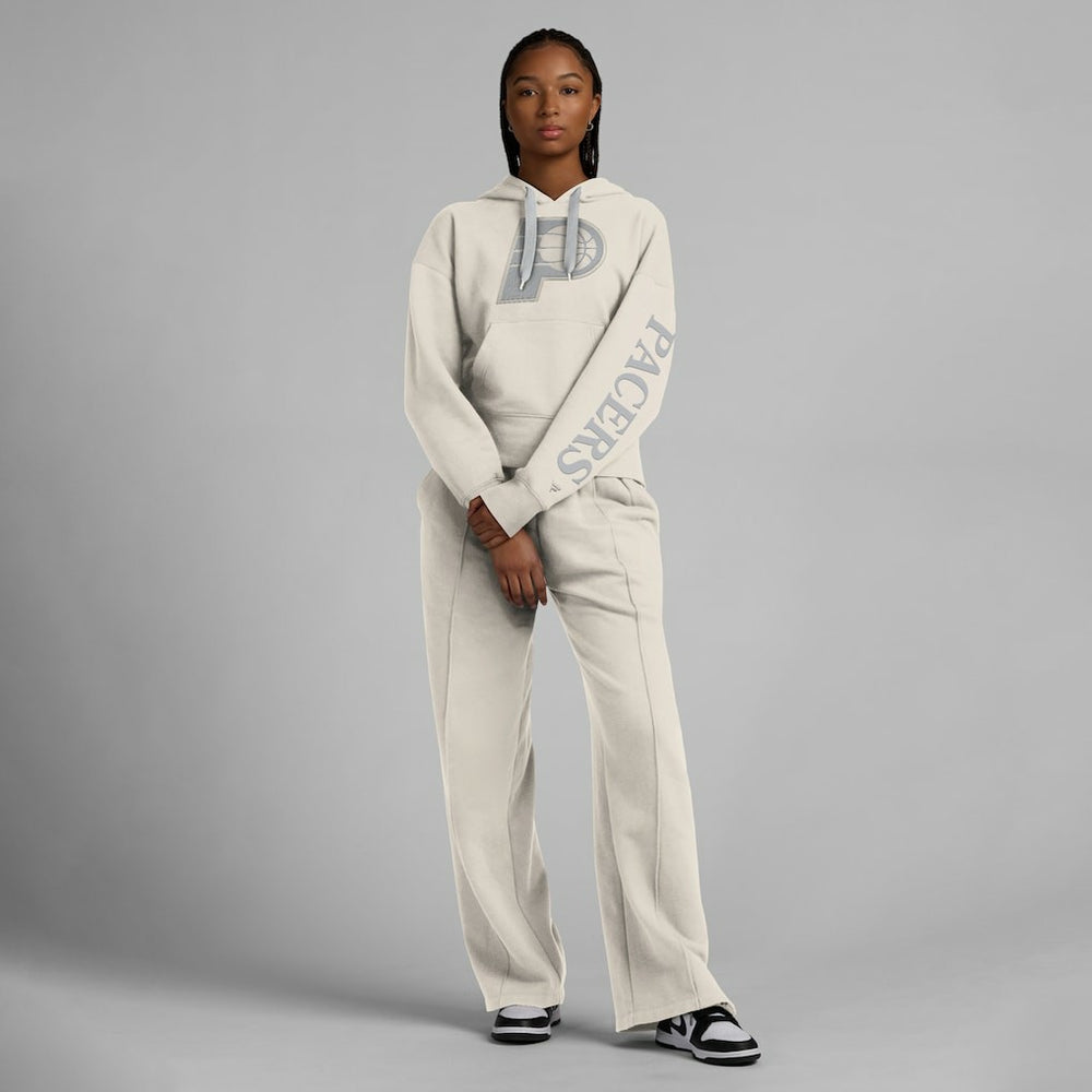 Fanatics Indiana Pacers Women's Elements Next Pullover Hoodie Cream