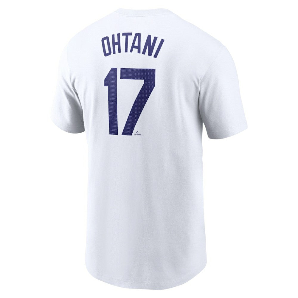 Shohei Ohtani Los Angeles Dodgers Nike 2024 Fuse Name & Number T-Shirt Outlet