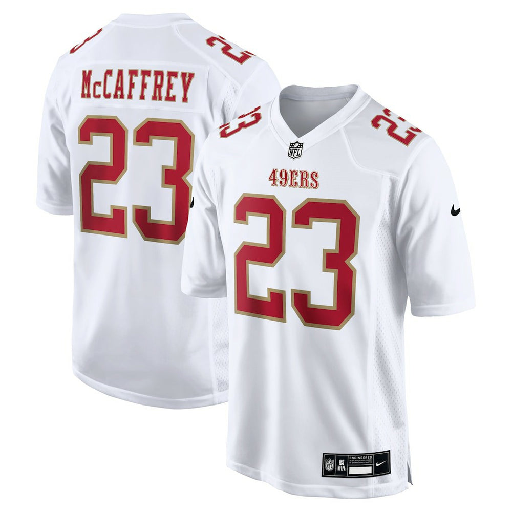 Christian McCaffrey San Francisco 49ers Fashion Game Jersey - White - Nike