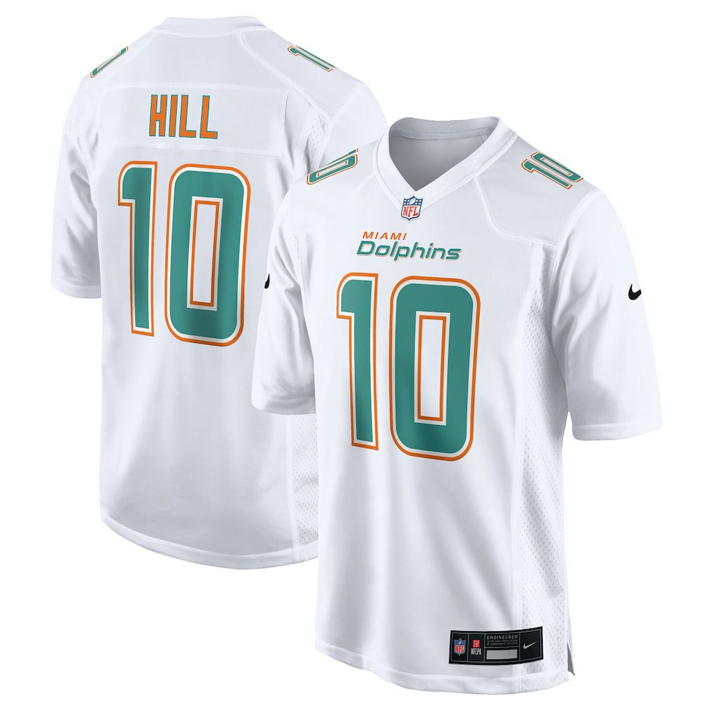 Tyreek Hill Miami Dolphins Fashion Game Jersey - White - Nike