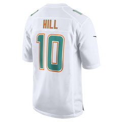 Tyreek Hill Miami Dolphins Fashion Game Jersey - White - Nike