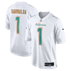 Tua Tagovailoa Miami Dolphins Fashion Game Jersey - White - Nike