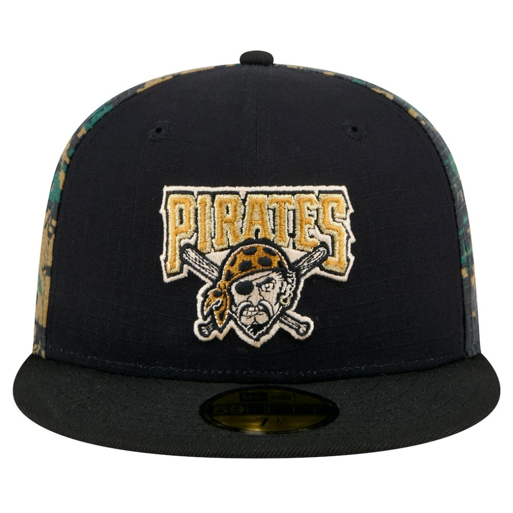 Pittsburgh Pirates New Era Digi Camo 59FIFTY Fitted Hat for sale