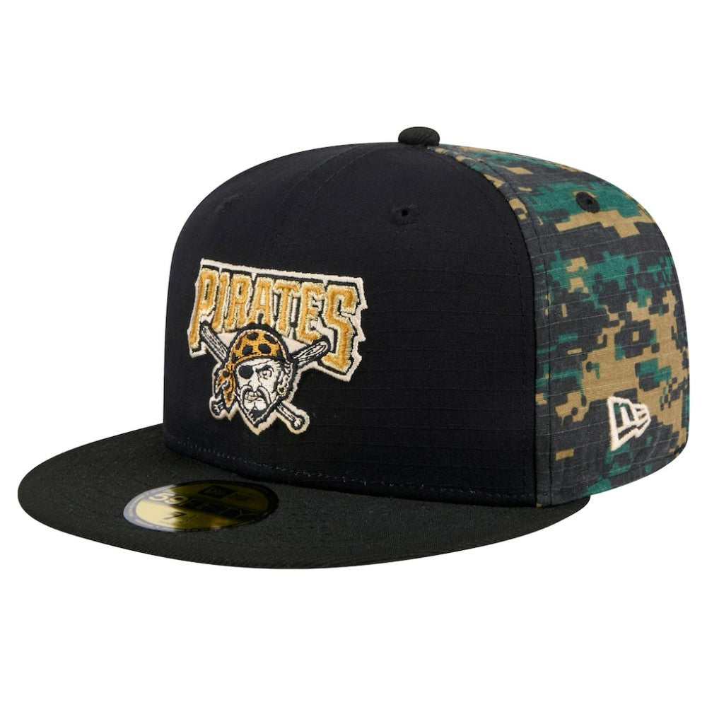 Pittsburgh Pirates New Era Digi Camo 59FIFTY Fitted Hat for sale