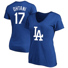Shohei Ohtani Los Angeles Dodgers Fanatics Women's Plus Size Name & Number T-Shirt Sale
