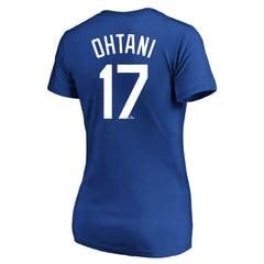 Shohei Ohtani Los Angeles Dodgers Fanatics Women's Plus Size Name & Number T-Shirt Sale