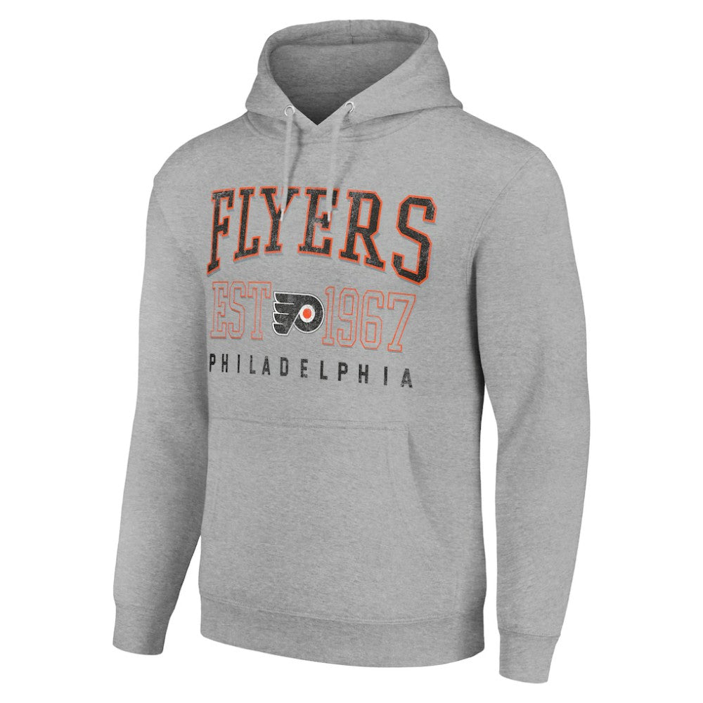 Philadelphia Flyers Starter Retro Graphic Pullover Hoodie - Heather Gray | NHL discount