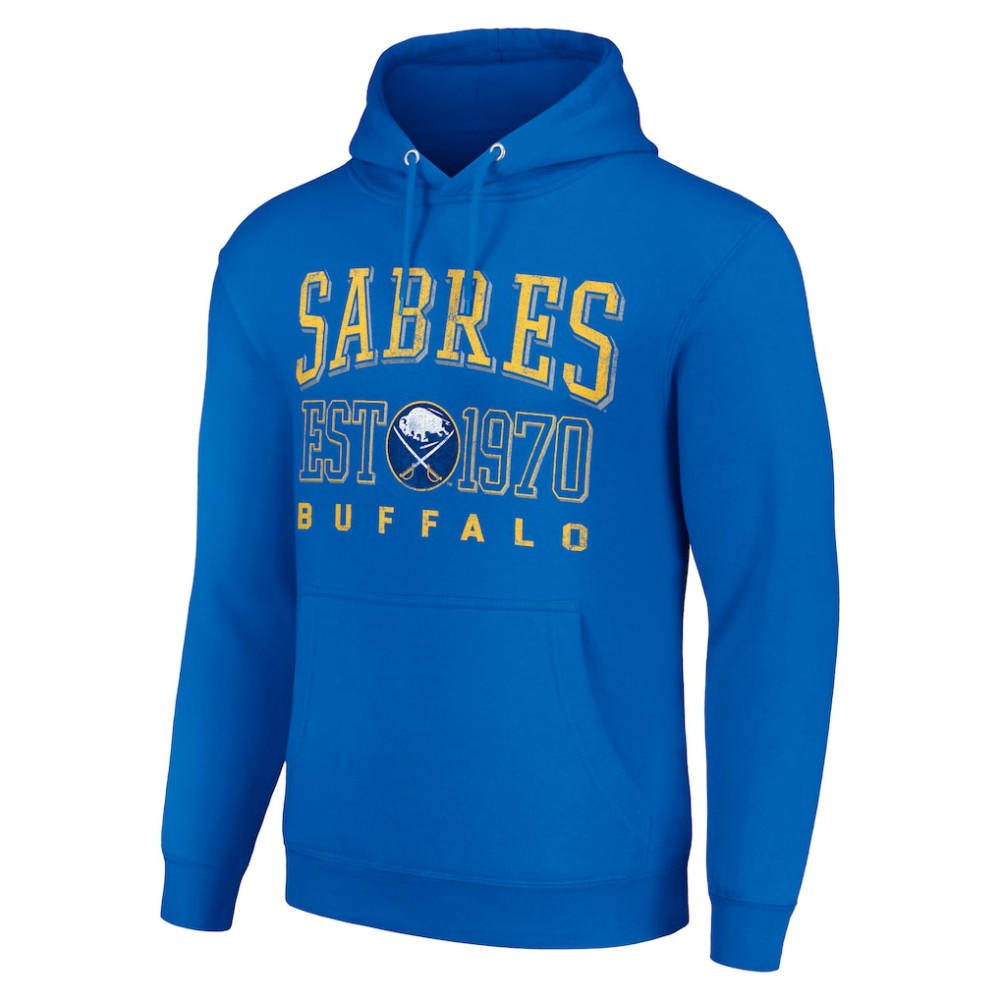 Buffalo Sabres Starter Retro Graphic Pullover Hoodie - Royal | NHL discount