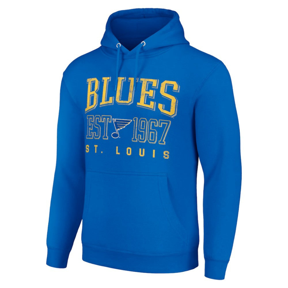 St. Louis Blues Starter Retro Graphic Pullover Hoodie - Royal | NHL sale