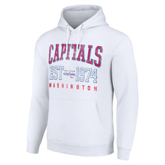 Washington Capitals Starter Retro Graphic Pullover Hoodie - White | NHL sale