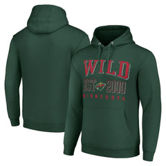 Minnesota Wild Starter Graphic Pullover Hoodie - Green | NHL near me
