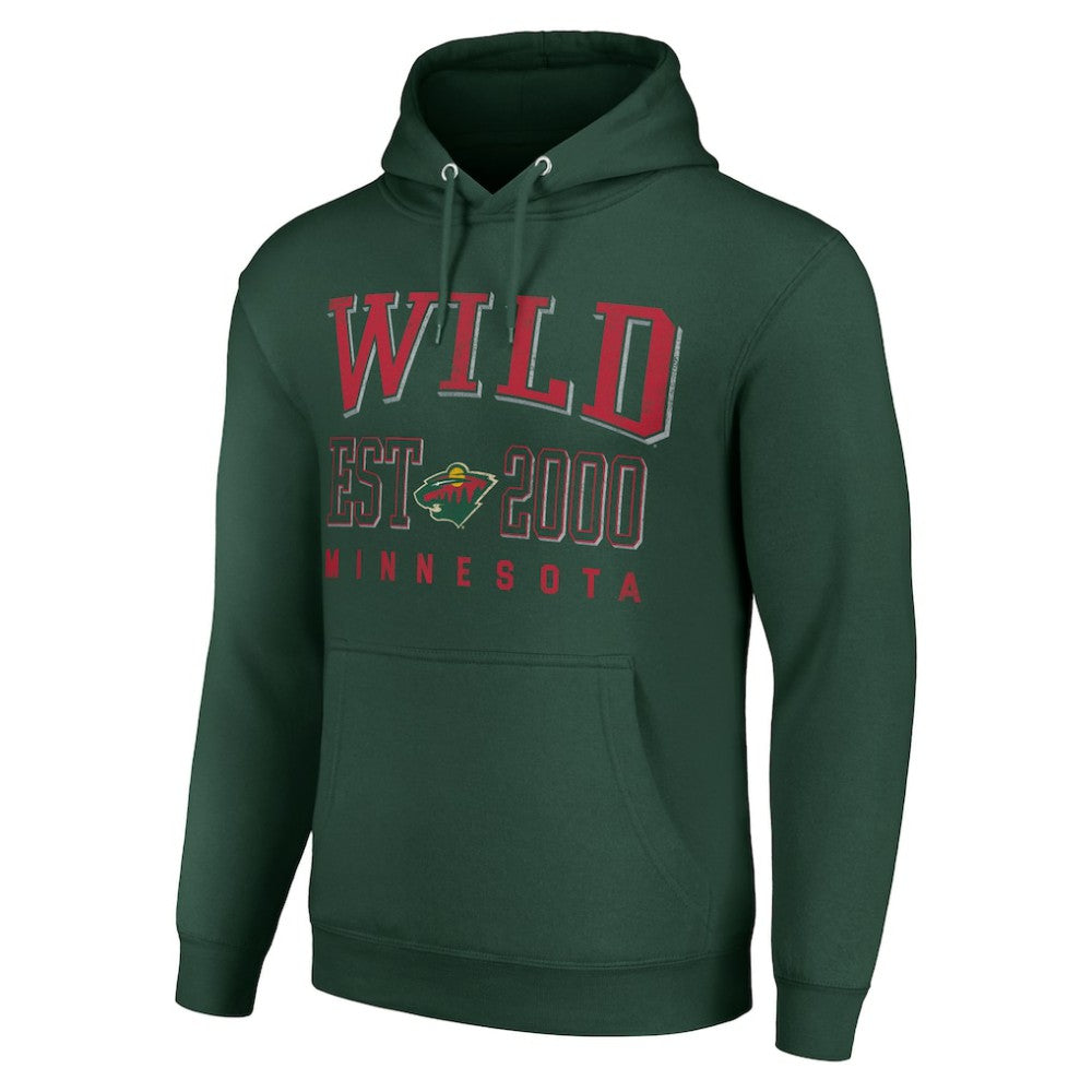 Minnesota Wild Starter Graphic Pullover Hoodie - Green | NHL near me