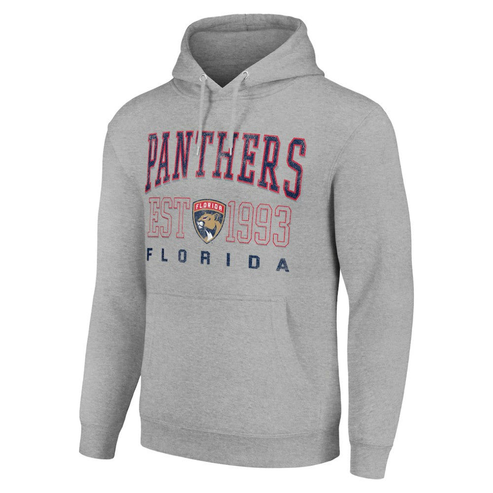 Florida Panthers Starter Graphic Pullover Hoodie - Heather Gray | NHL on sale