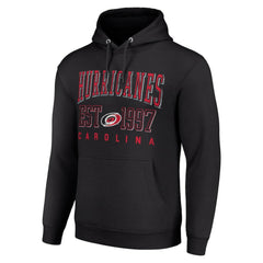 Carolina Hurricanes Starter Graphic Pullover Hoodie - Black | NHL online