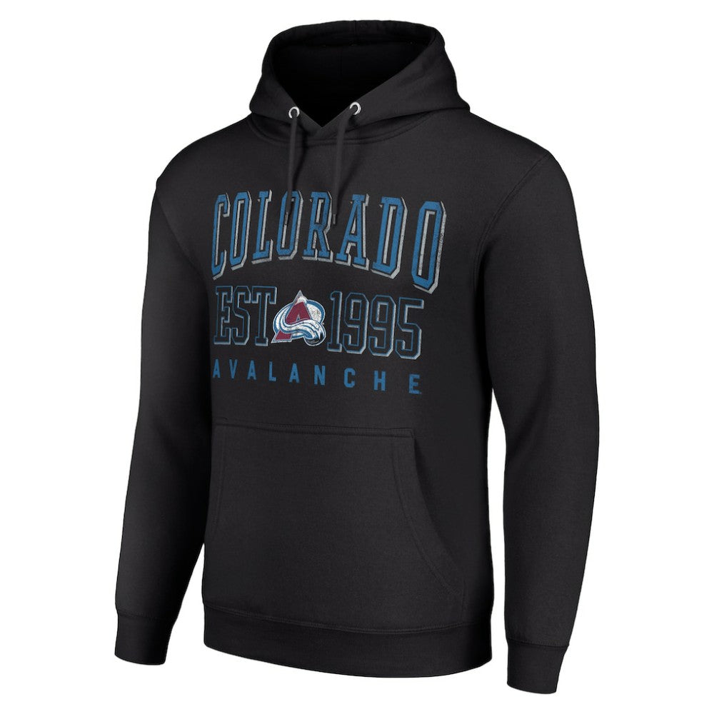 Colorado Avalanche Starter Graphic Pullover Hoodie - Black | NHL online