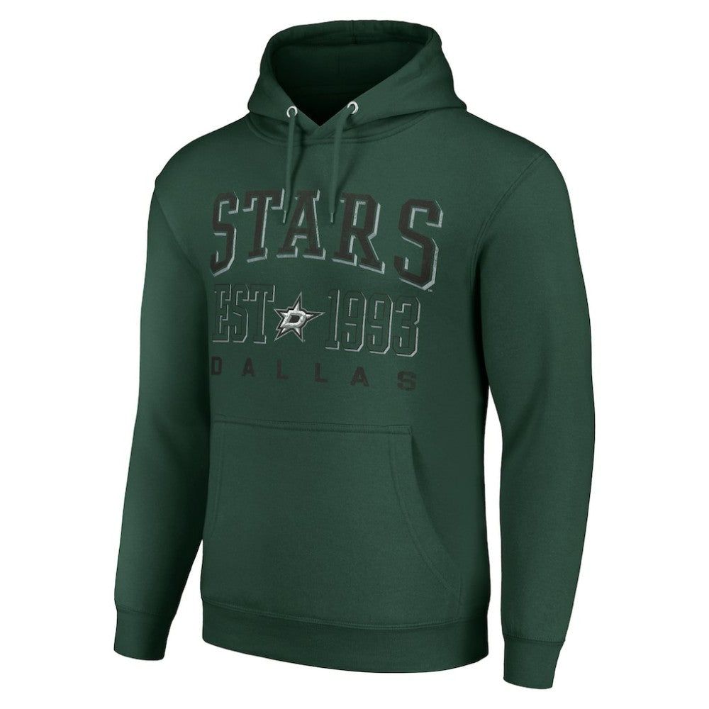 Dallas Stars Starter Graphic Pullover Hoodie - Green | NHL Clearance