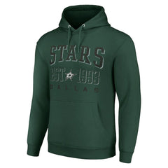 Dallas Stars Starter Graphic Pullover Hoodie - Green | NHL Clearance