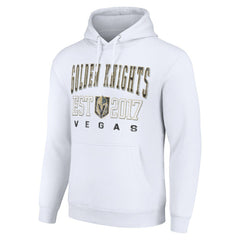 Vegas Golden Knights Starter Graphic Pullover Hoodie - White | NHL Lifestyle