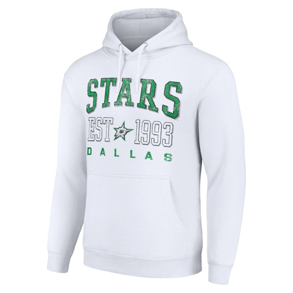 Dallas Stars Starter Graphic Pullover Hoodie - White | NHL sale