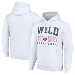 Minnesota Wild Starter Graphic Pullover Hoodie - White | NHL online