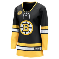 Boston Bruins Fanatics Women's Alternate 100th Anniversary Breakaway Jersey - Black | Fanatics online
