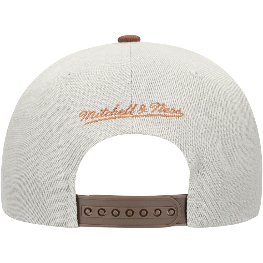 San Diego Padres Mitchell & Ness Knock Out Panel Snapback Hat Outlet