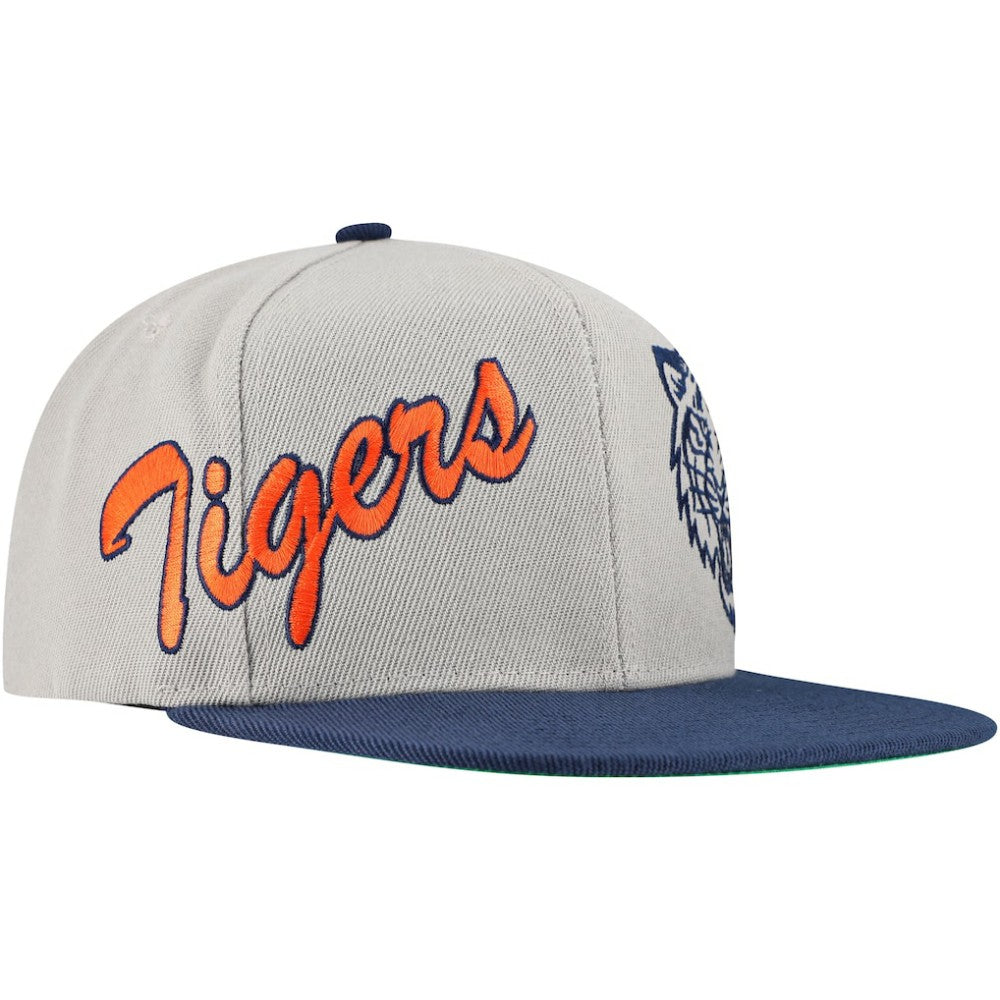 Detroit Tigers Mitchell & Ness Knock Out Panel Snapback Hat Online