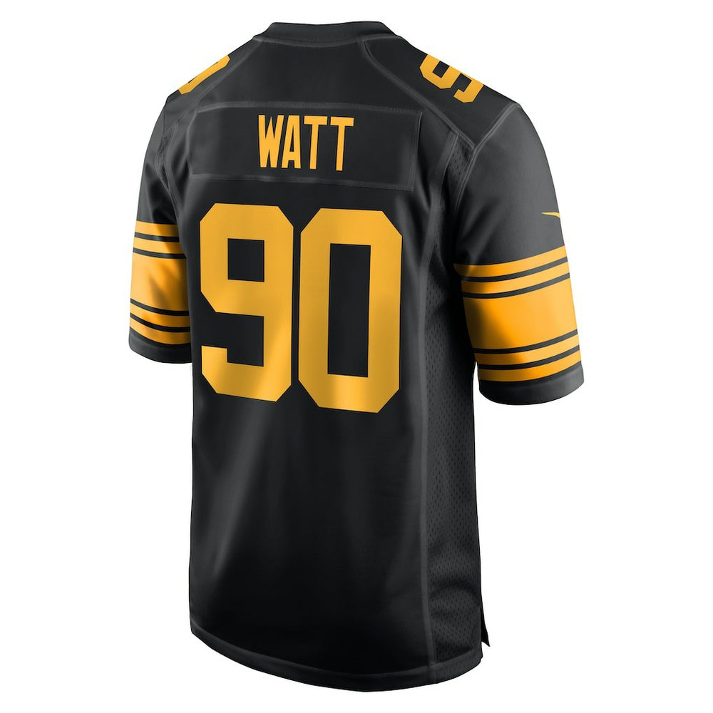 T.J. Watt Pittsburgh Steelers Alternate Game Jersey - Black - Nike
