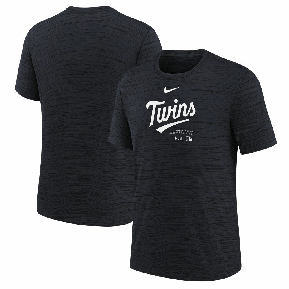 Minnesota Twins Nike Youth Authentic Collection Practice Performance T-Shirt Outlet
