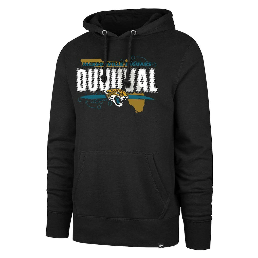 Jacksonville Jaguars '47 Regional Headline Pullover Hoodie - Black - 47 brand