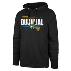 Jacksonville Jaguars '47 Regional Headline Pullover Hoodie - Black - 47 brand